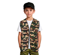 Colete Militar Camuflado Infantil