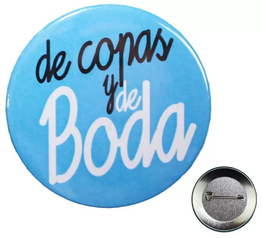 Translation missing: en.Chapa de Copas y de Boda de 5,7 cm de diámetro