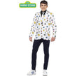 Chaqueta de Barrio Sésamo blanca para hombre