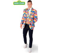 Chaqueta de Barrio Sésamo multicolor para hombre