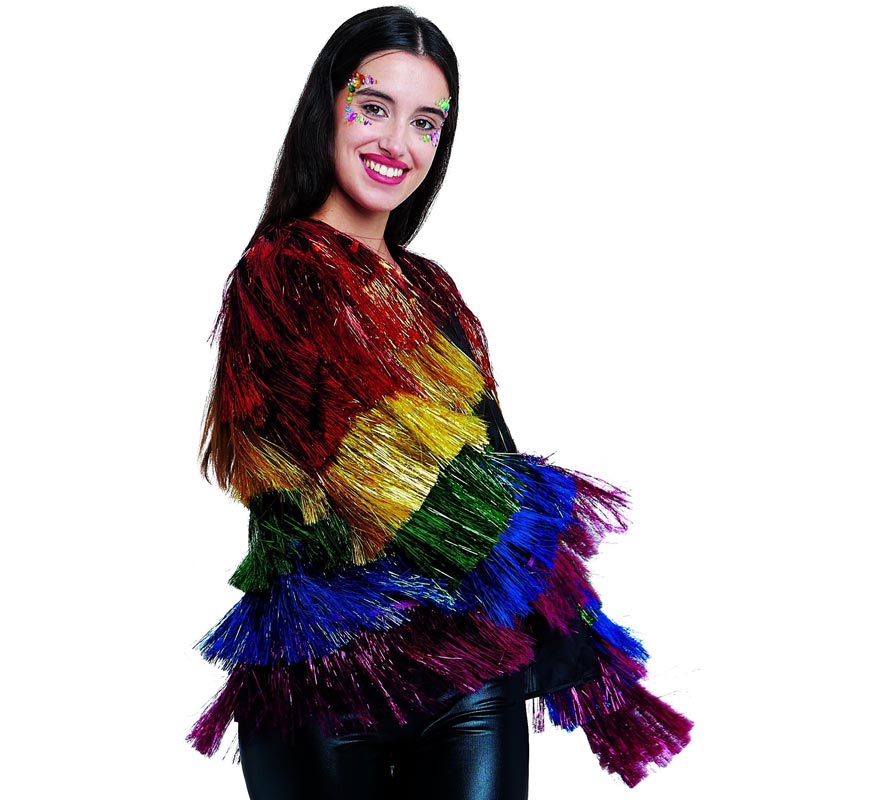 Chaqueta de Flecos en varios colores para mujer