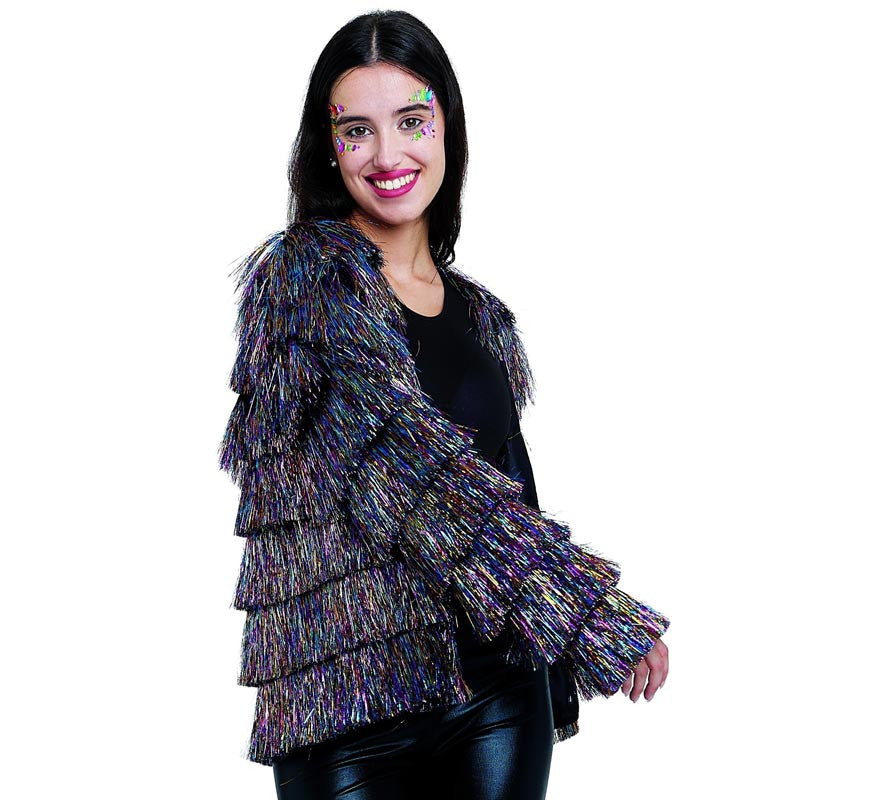 Chaqueta de Flecos en varios colores para mujer
