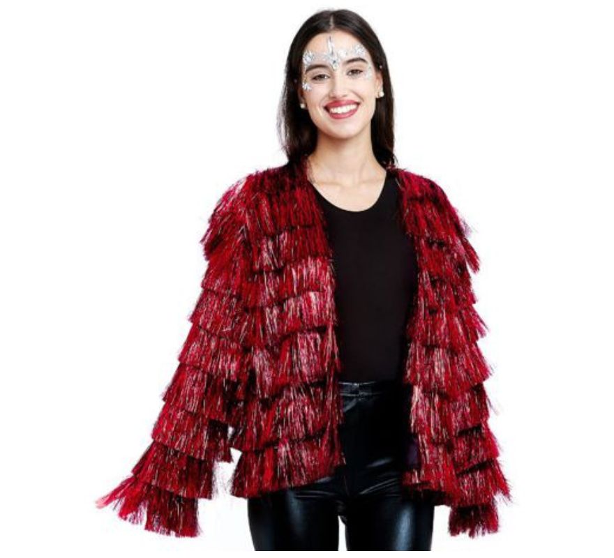 Chaqueta de Flecos en varios colores para mujer