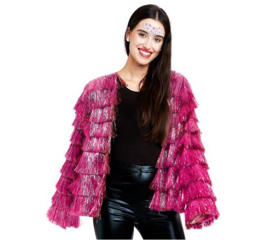 Chaqueta de Flecos en varios colores para mujer
