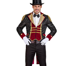 Men's Black Sequin Tailcoat Jacket