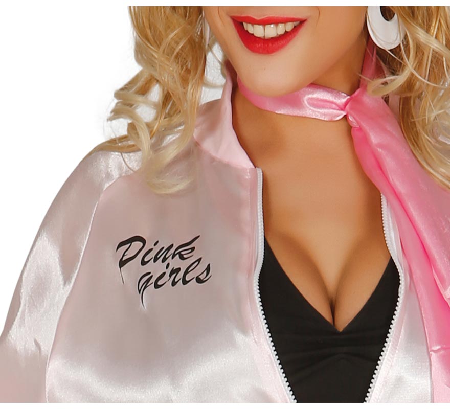 Chaqueta de los Años 50 Pink ladies para mujer