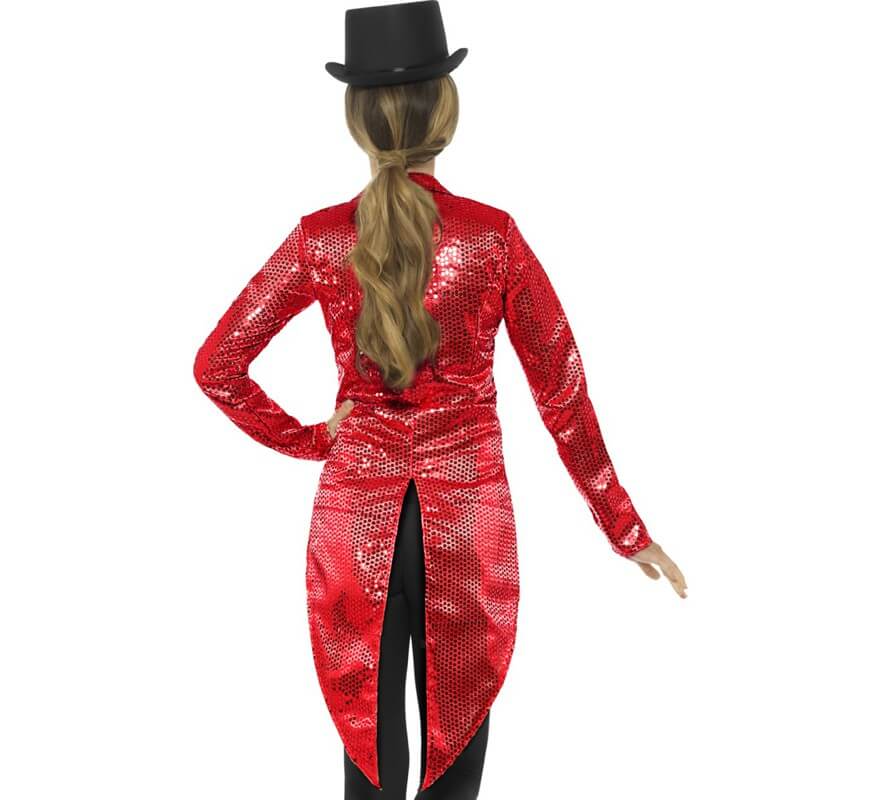 Translation missing: en.Chaqueta Roja con lentejuelas para mujer