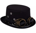 Chistera de Steampunk con gafas
