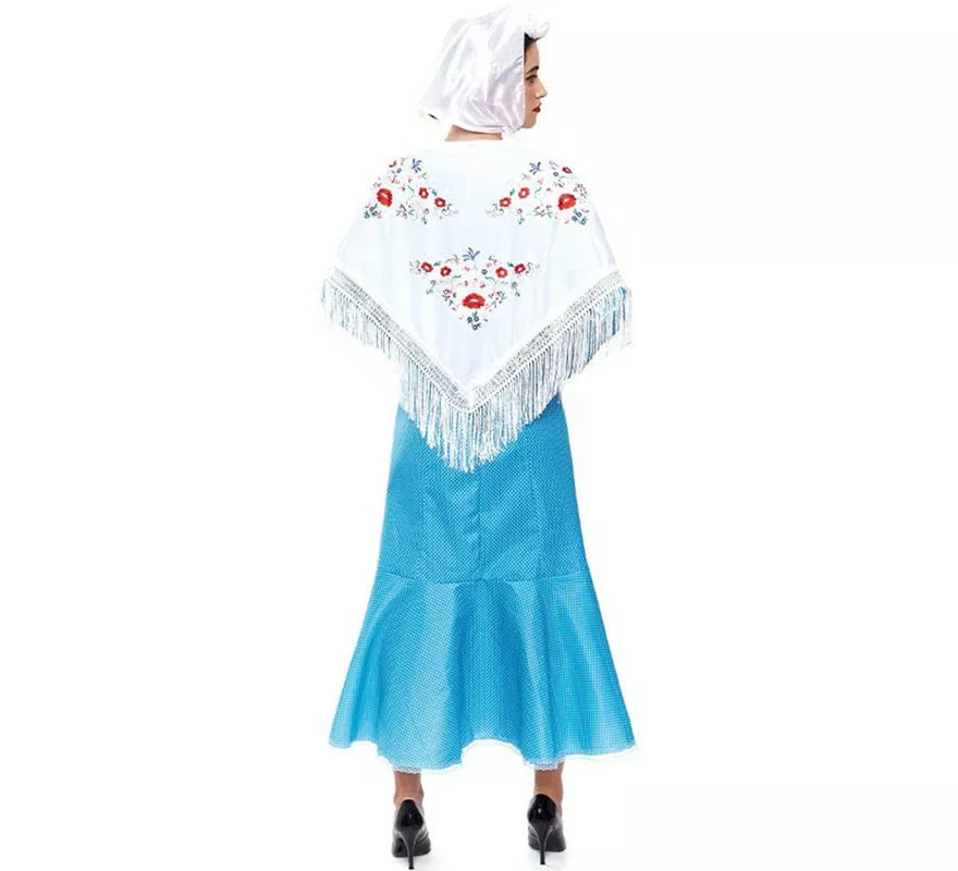 Translation missing: en.Chulapa azul para mujer