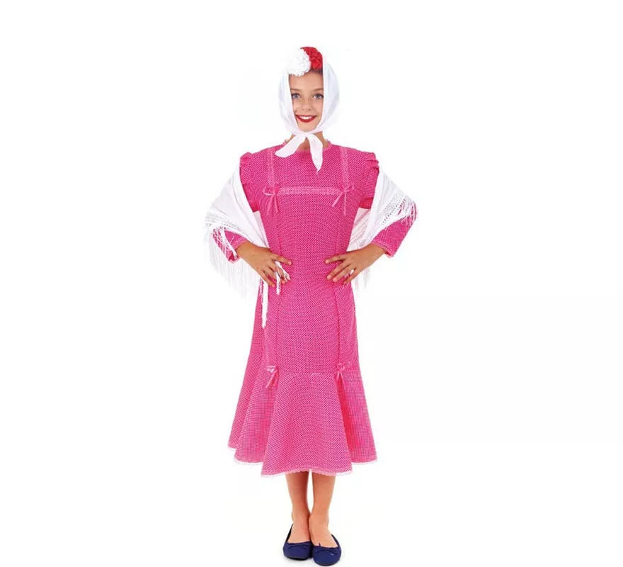Chulapa fucsia para niña