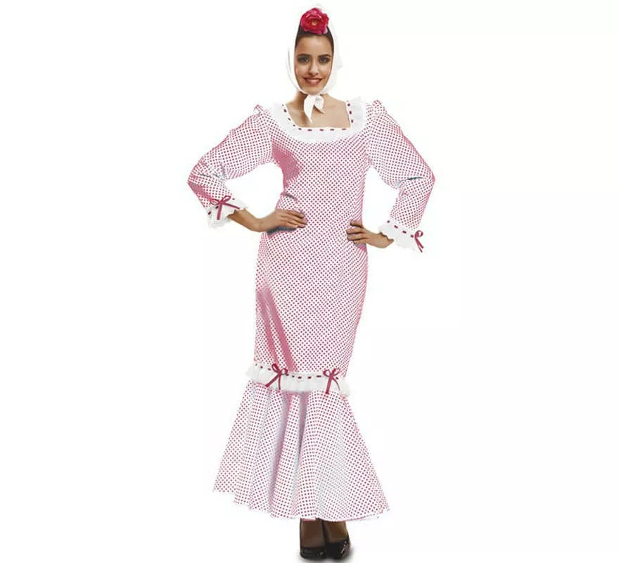 Translation missing: en.Chulapa o madrileña blanco para mujer
