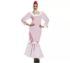 White chulapa or madrileña costume for women