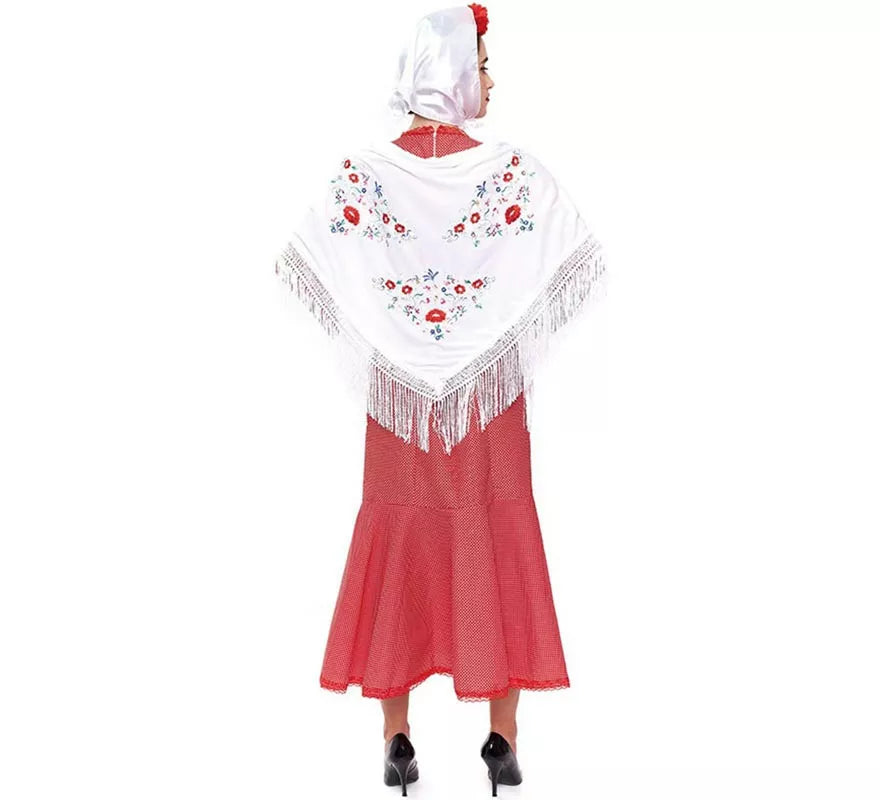 Chulapa rojo para mujer