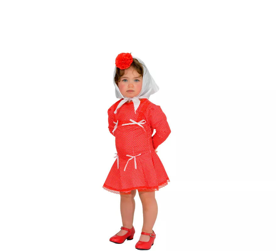 Chulapa rojo para niña