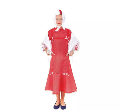 Chulapa rojo para niña