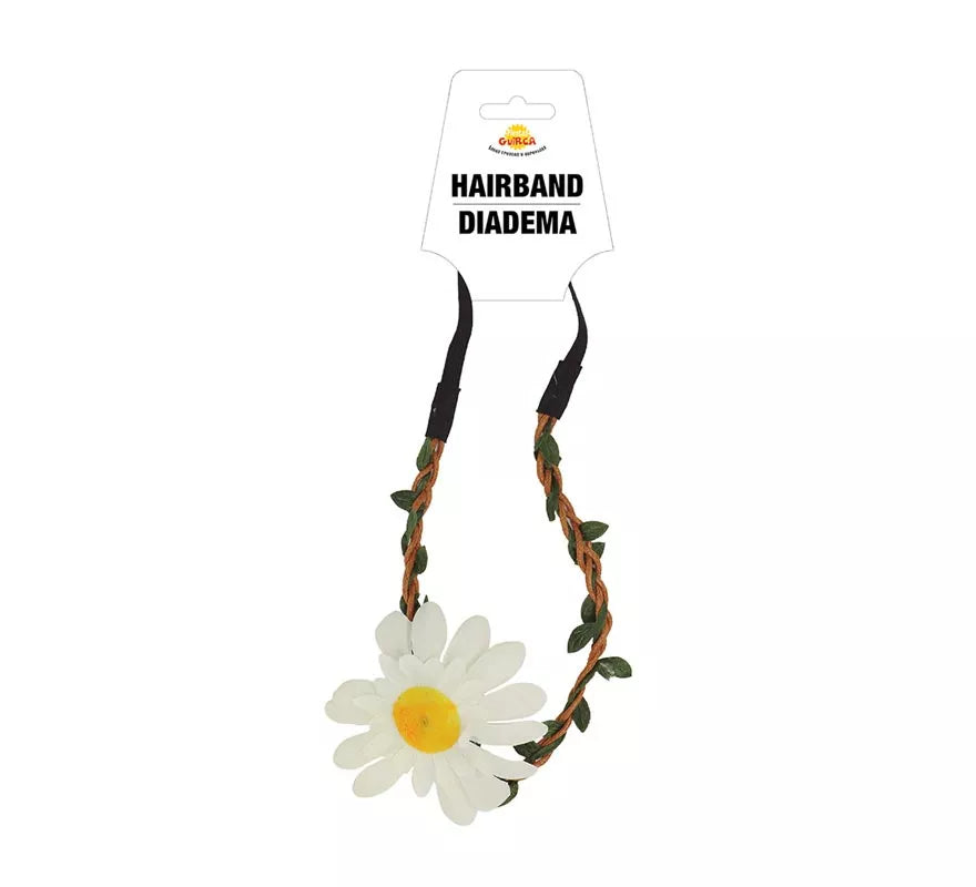Cinta de Hippie con flor