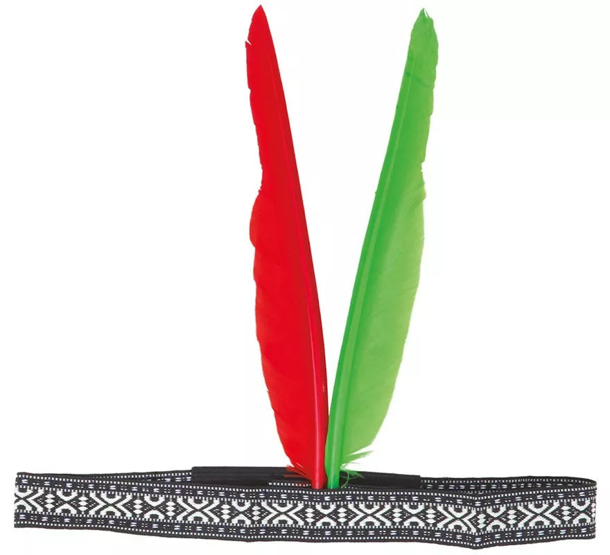 Cinta de Indio con plumas
