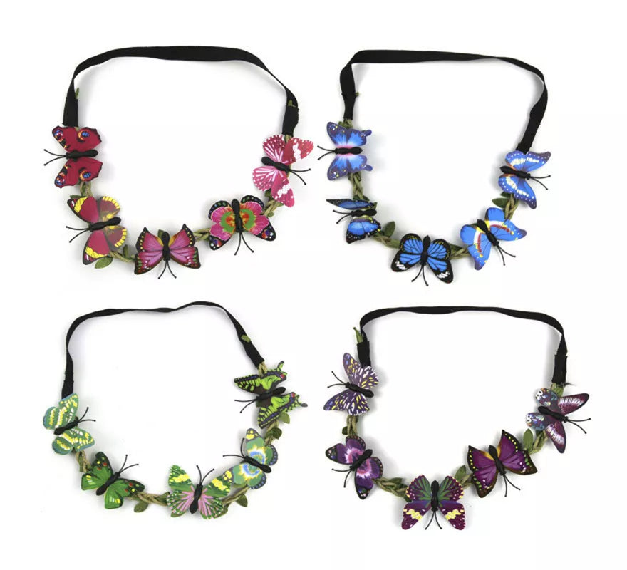 Translation missing: en.Cinta de Pelo con Mariposas en colores surtidos