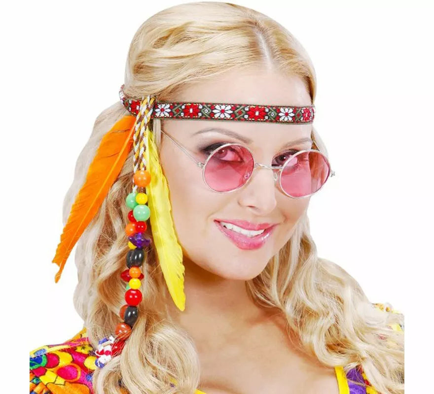 Translation missing: en.Cinta Hippie con Perlas y Plumas