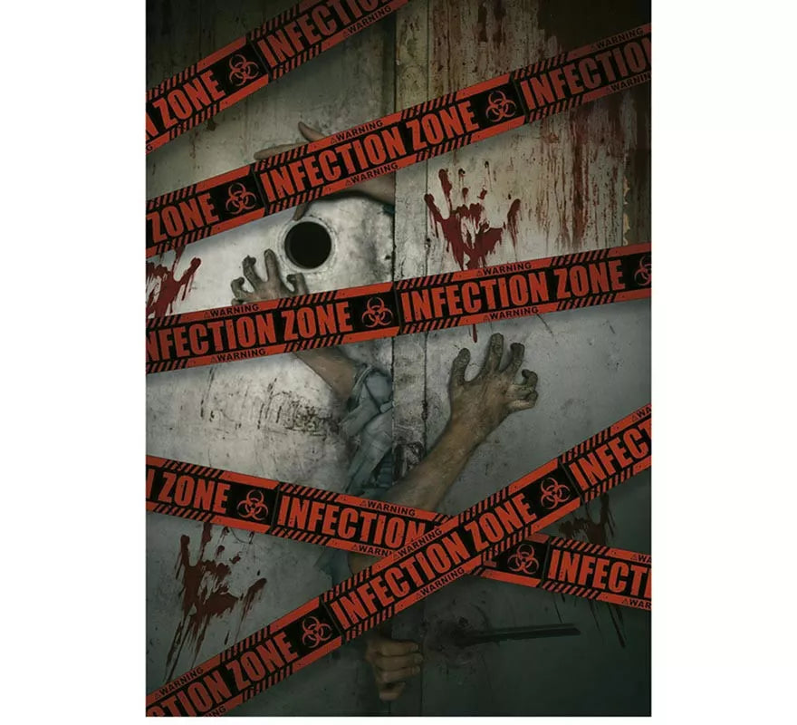 "Cinta ""Infection Zone"" de 6 mts"