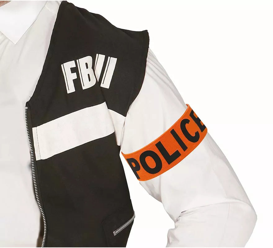 Translation missing: en.Cinta Naranja de Policía para el Brazo