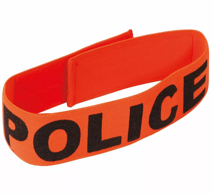 Translation missing: en.Cinta Naranja de Policía para el Brazo
