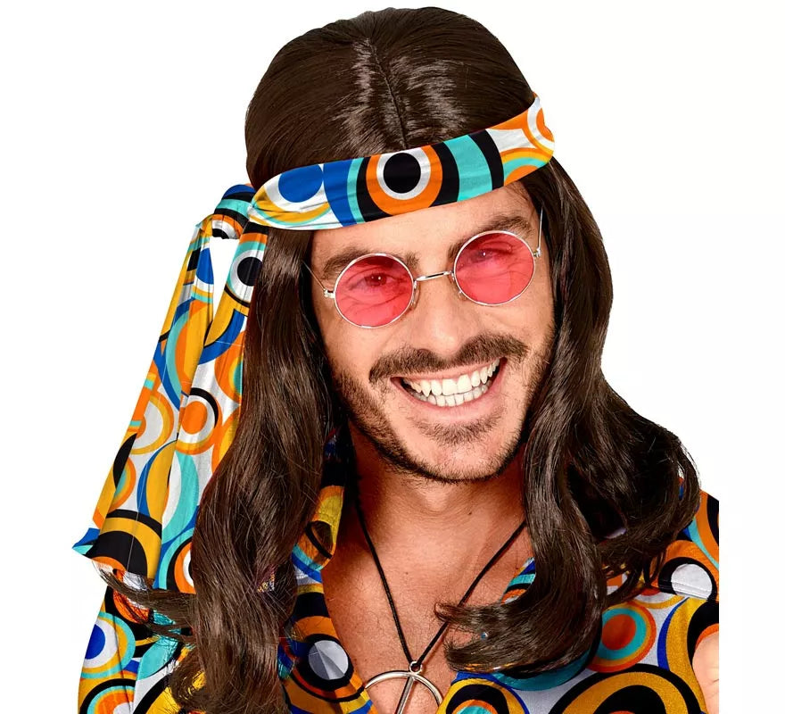 Cinta para la Cabeza Hippie burbujas psicodélicas
