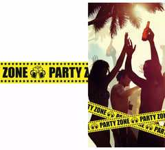 'Party Zone ' ribbon 6 mx12 cm