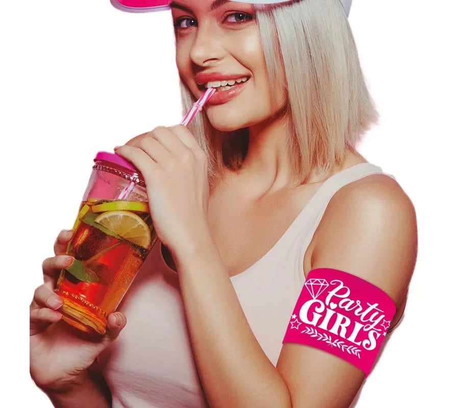 Translation missing: en.Cinta rosa para Brazo Party Girls
