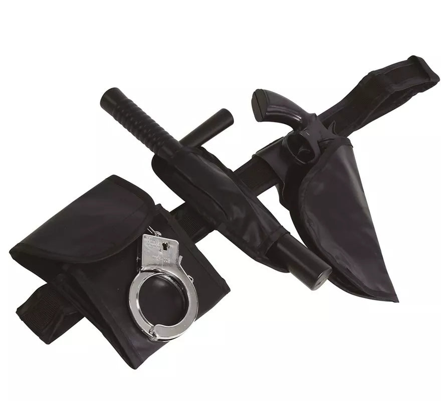 Cinturón de Policía con accesorios