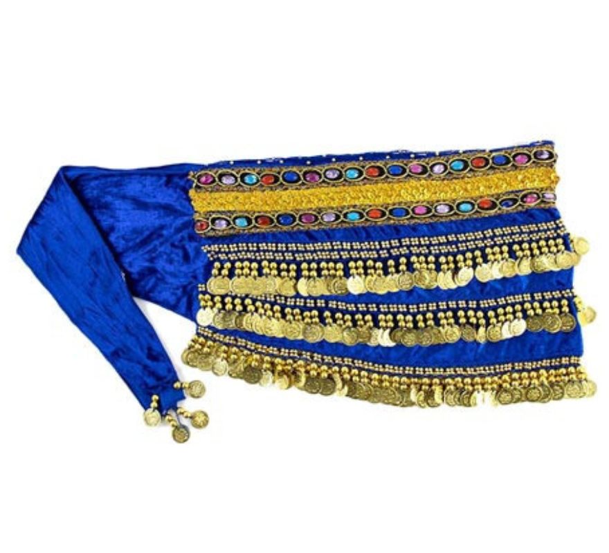 Translation missing: en.Cinturón Pañuelo de Danza Oriental en varios colores para mujer