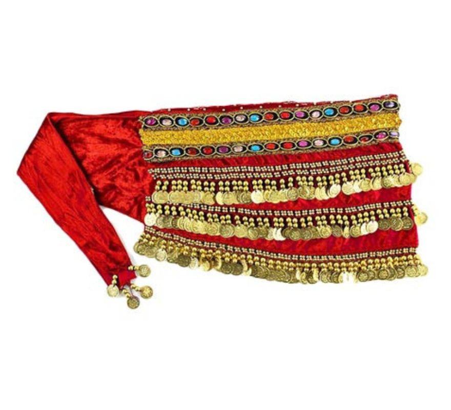 Translation missing: en.Cinturón Pañuelo de Danza Oriental en varios colores para mujer