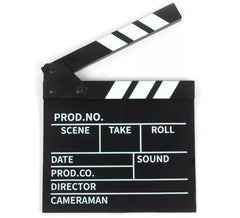 20cm Classic Black Cinema Clapperboard