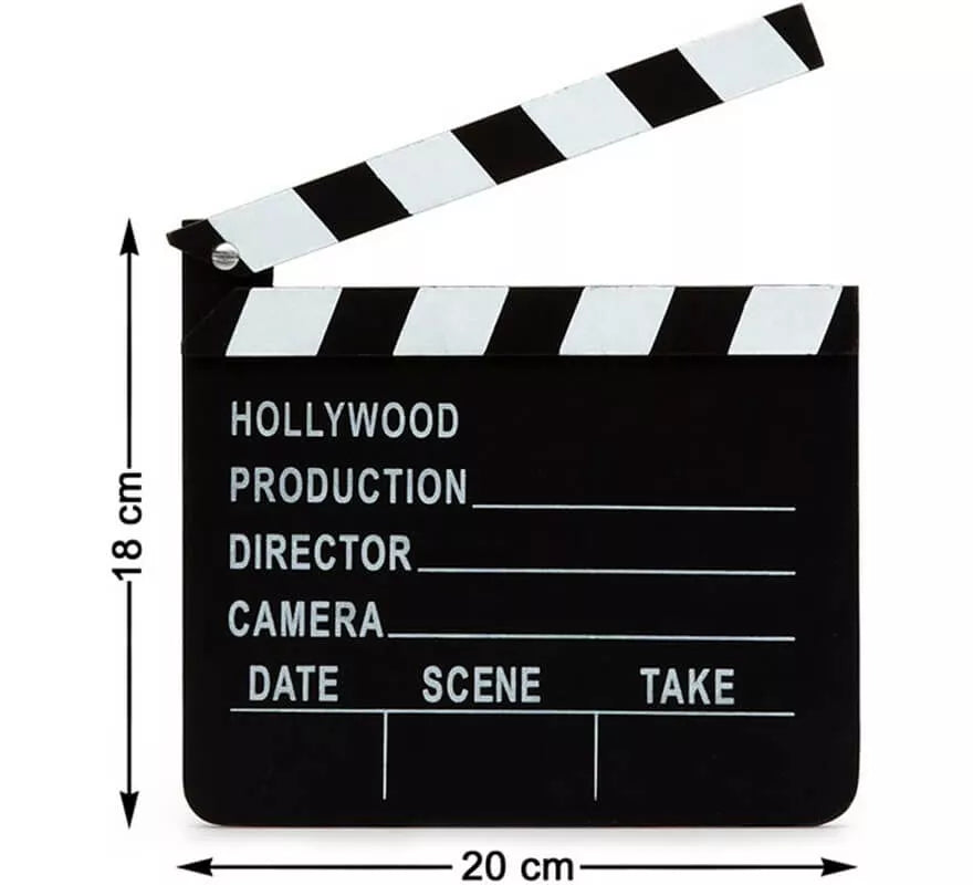 Translation missing: en.Claqueta de Director de cine 18x20 cm