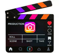 Claqueta Instagram de 20,02x19,9 cm