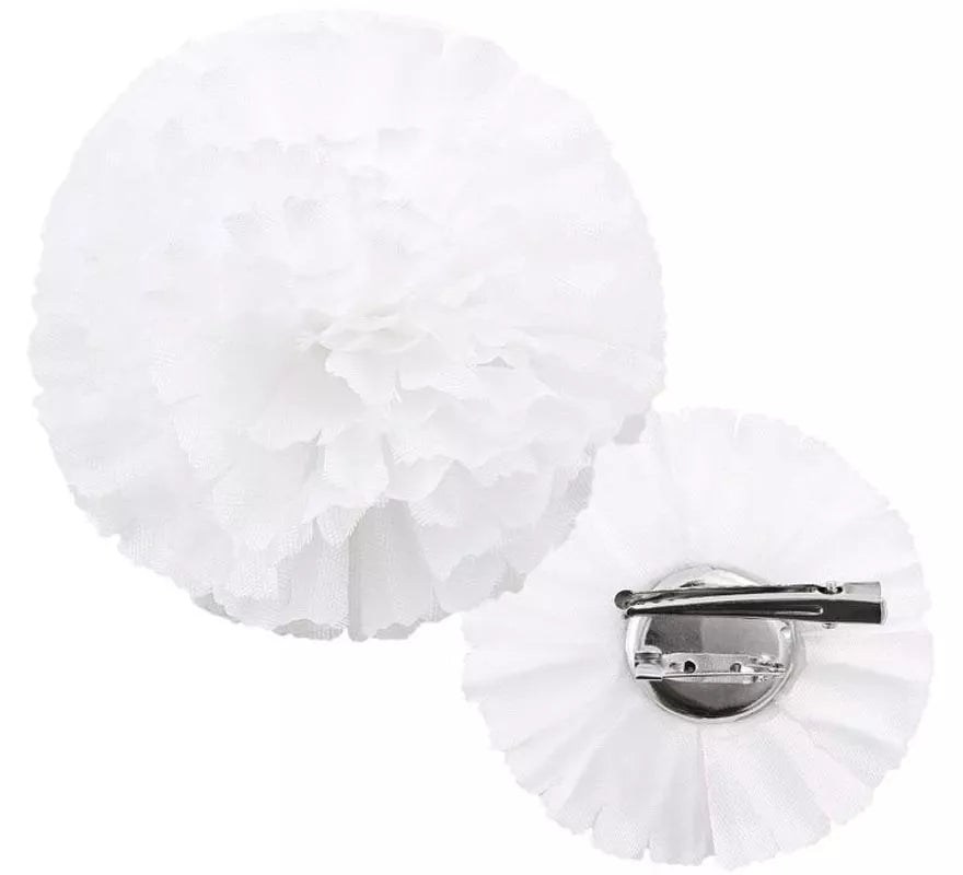 Clavel de Sevillana o Chulapa de 8 cm con Pinza en varios colores
