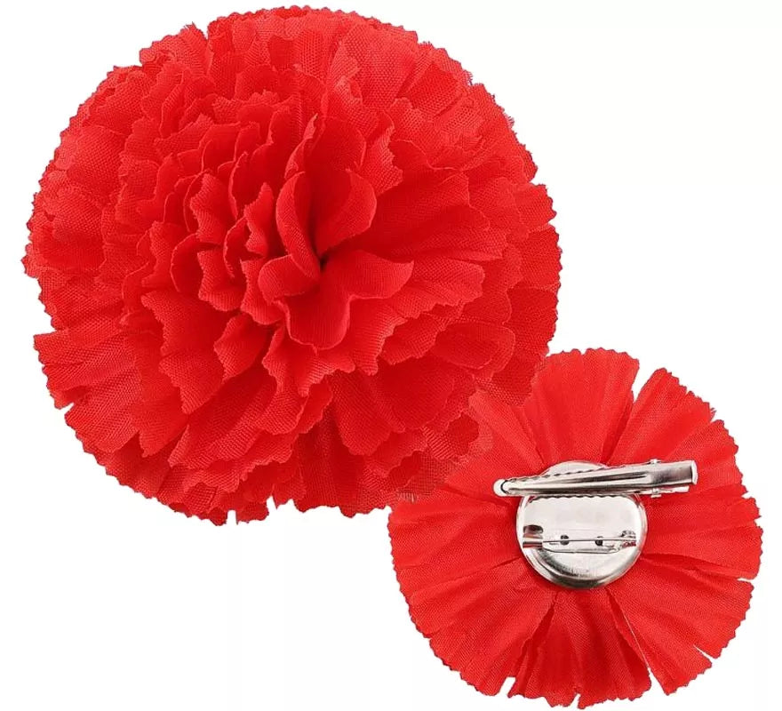 Translation missing: en.Clavel de Sevillana o Chulapa de 8 cm con Pinza en varios colores