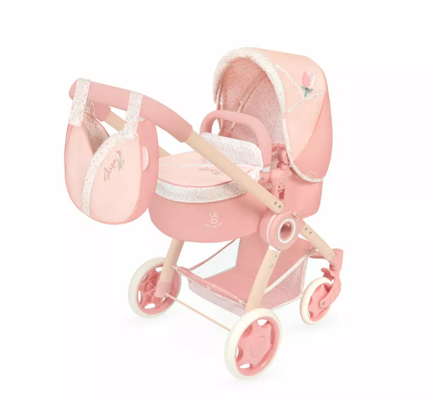 Translation missing: en.Coche de Muñecas de hasta 48 cm 3 en 1 Plegable con Bolso
