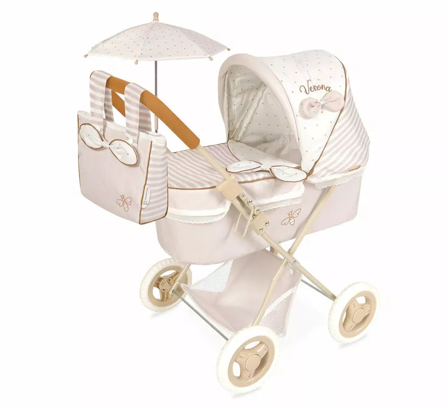 Translation missing: en.Coche de Muñecas de hasta 48 cm Plegable con Sombrilla y Bolso