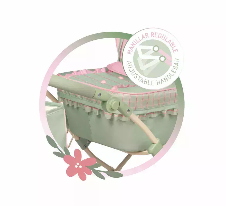 Translation missing: en.Coche de Muñecas de hasta 48 cm Plegable con Sombrilla y Bolso