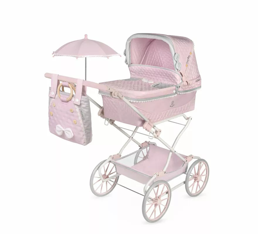 Translation missing: en.Coche Reborn de hasta 55 cm Plegable con Sombrilla y Bolso