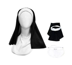 Gorro de freira 34 cm