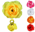 Coletero Flor Rosa en varios colores para Flamencas y Chulapas