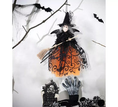 Orange Luxe Witch Pendant 29 cm