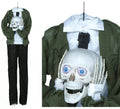 Colgante Calavera con Cabeza en Manos con Luz, Sonido y Movimiento 145 cm