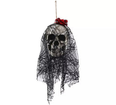 Skull Pendant with Veil
