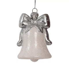 9 cm White Bell Pendant