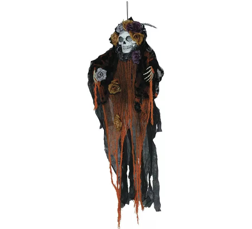 Colgante Catrina con Luz y Sonido 120 cm