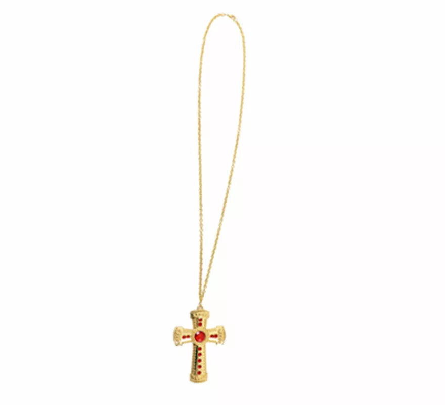 Translation missing: en.Colgante con Cruz de Obispo Metálica