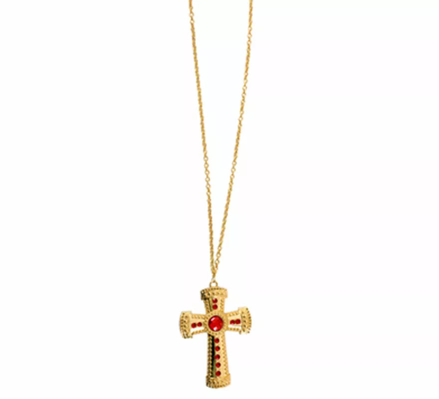 Translation missing: en.Colgante con Cruz de Obispo Metálica